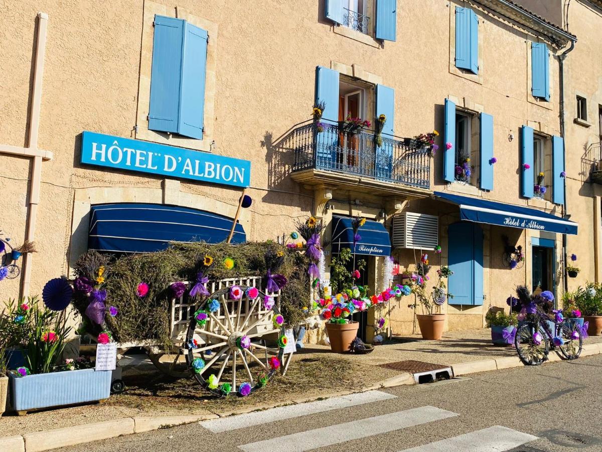 Hotel D'Albion Sault-de-Vaucluse Exterior foto